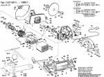 Bosch 0 601 554 015 ---- Circular hand saw Spare Parts